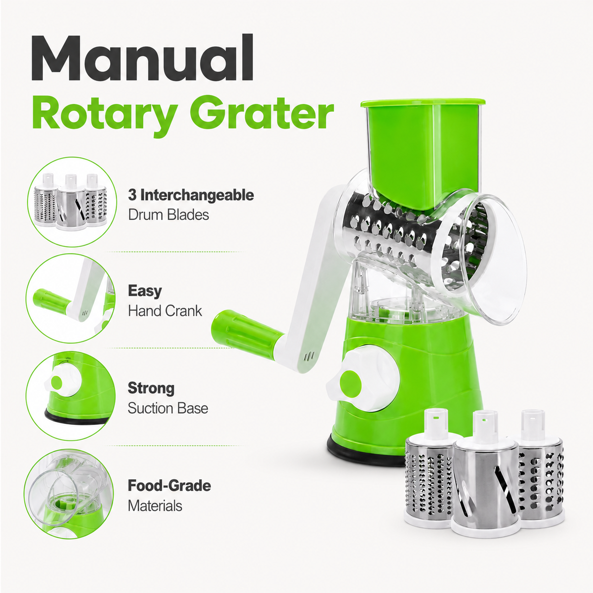 Drum Cutter For Vegetable