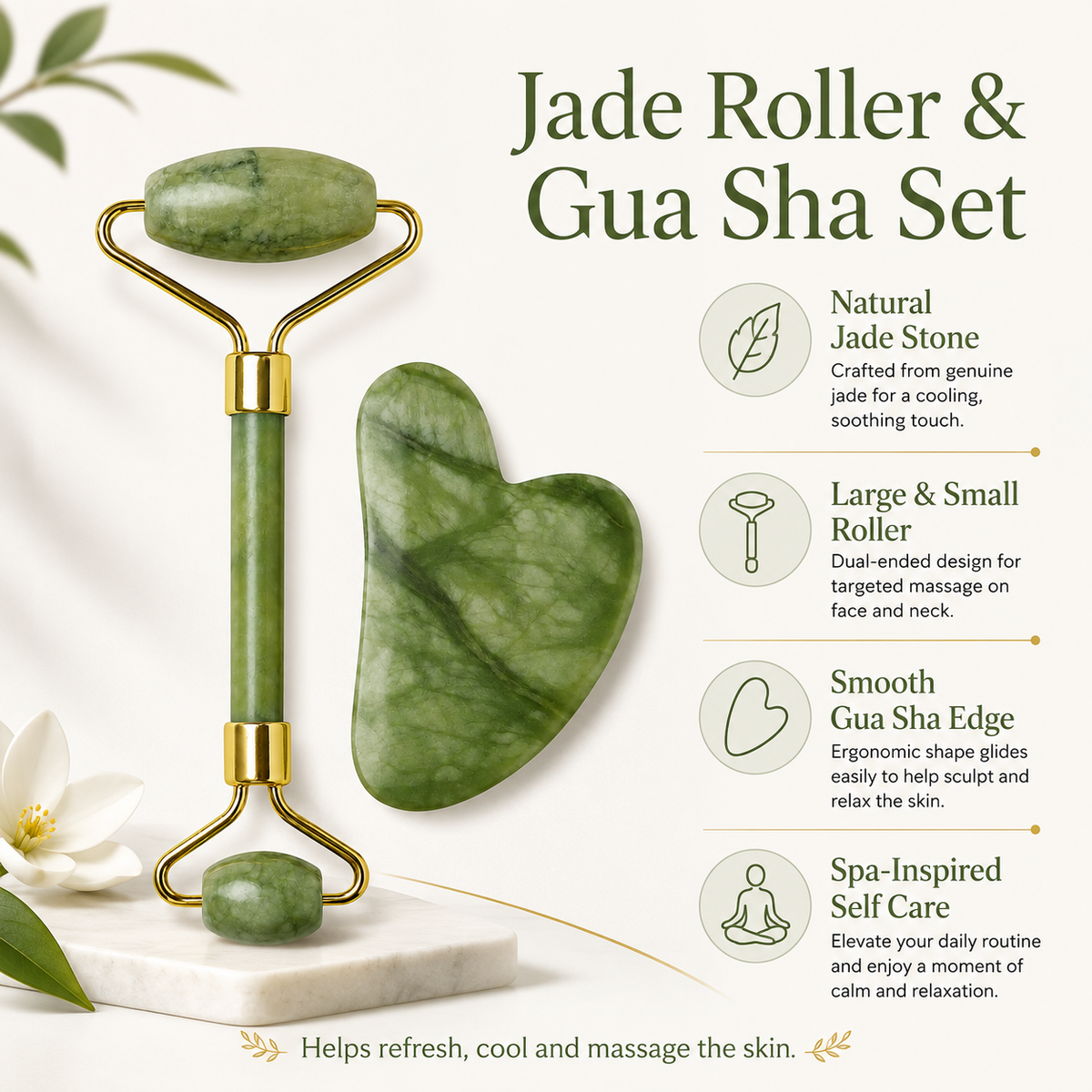 Jade Roller For Face