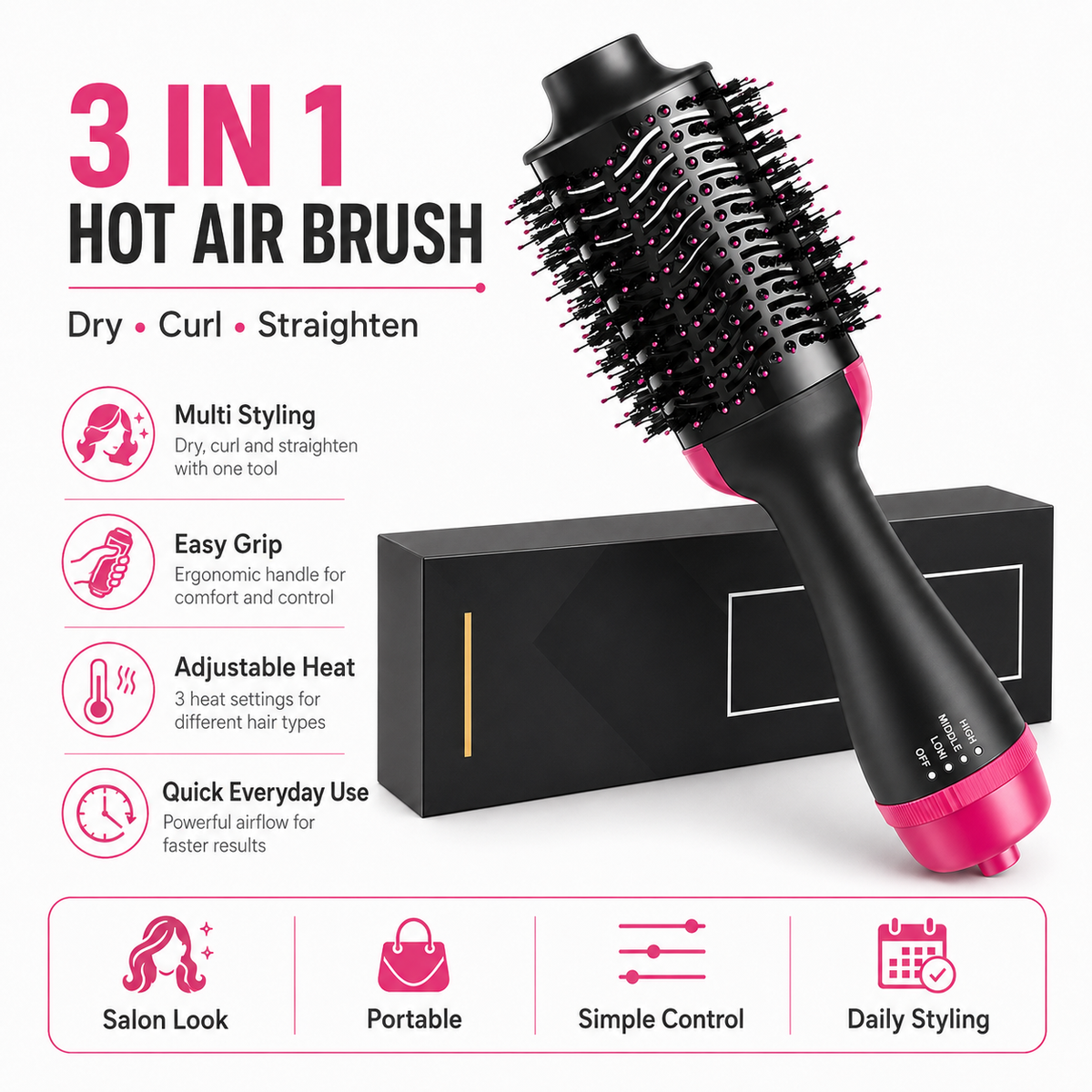 One Step Hair Dryer